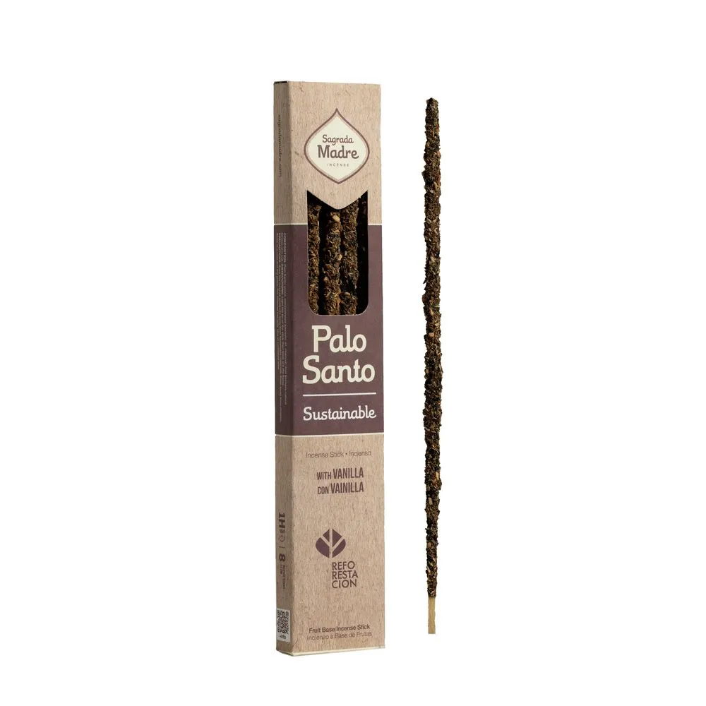 Palo Santo With Vainilla Incense Sticks – Sagrada Madre