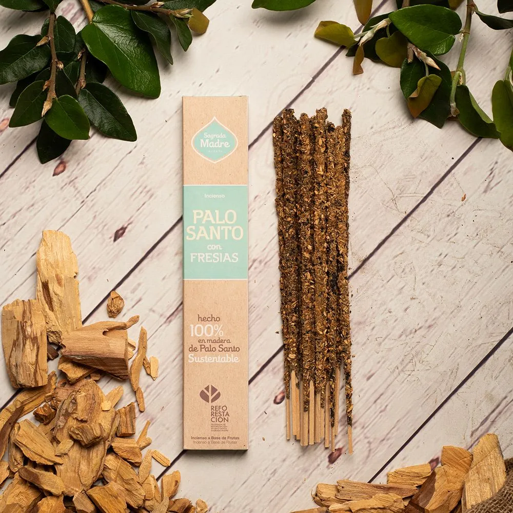 [5920I] Palo Santo With Fresias Incense Sticks – Sagrada Madre