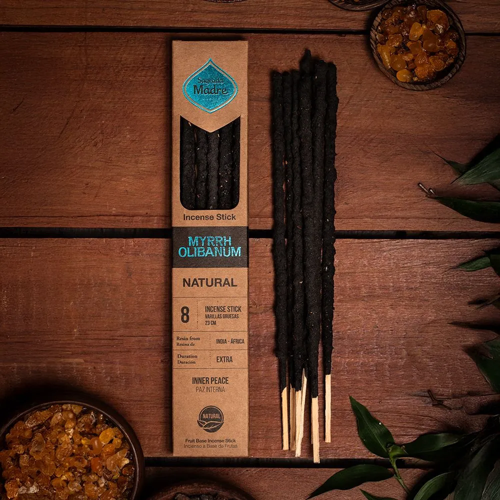 Natural Incense with myrrh - Sagrada Madre