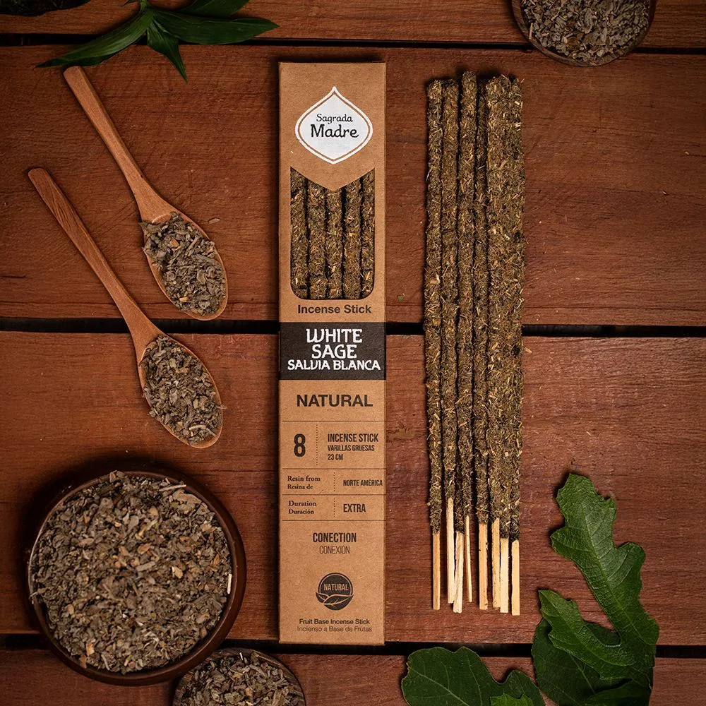 Natural Incense with sage - Sagrada Madre