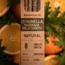 Natural Incense with citronella, orange & palo santo - Sagrada Madre