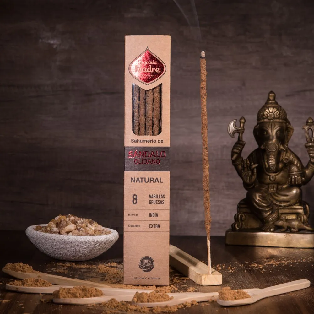 [5918K] Natural Incense with sandalwood & olibanum - Sagrada Madre