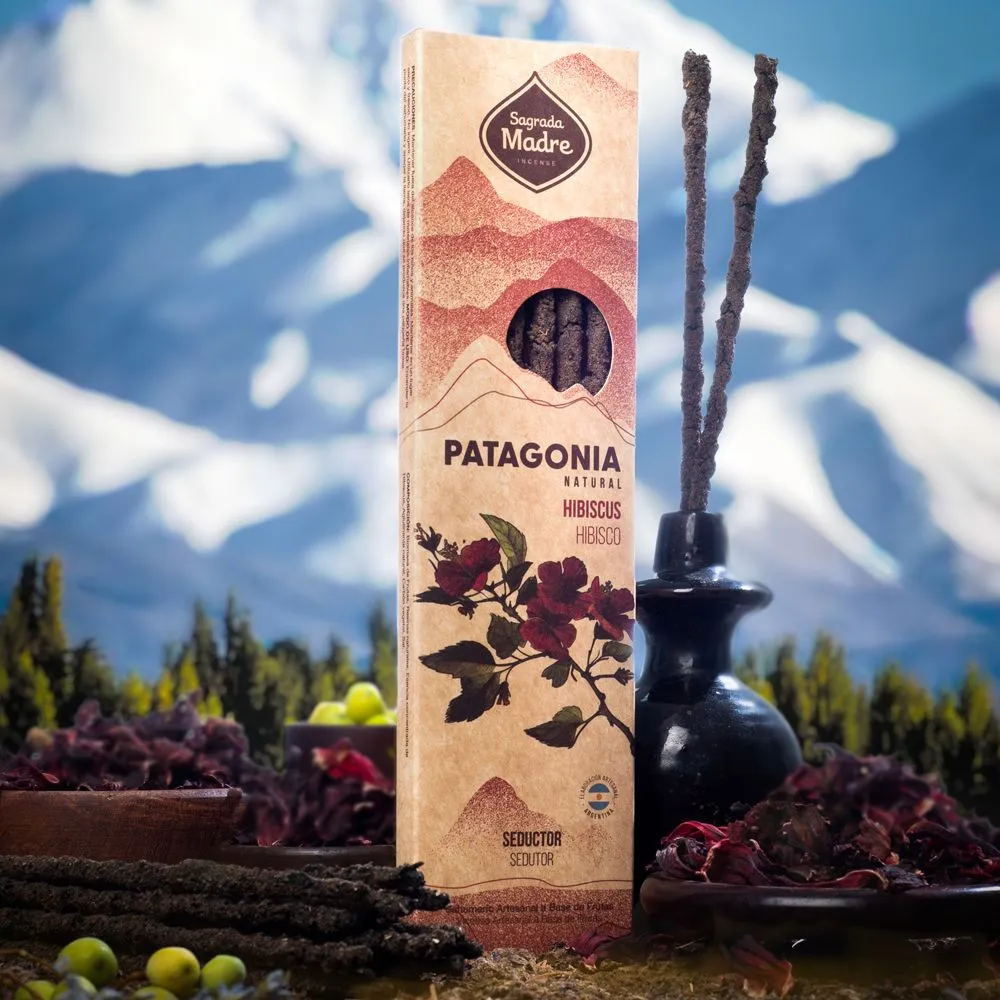[900C] Natural Incense Patagonia Hibiscus - Sagrada Madre